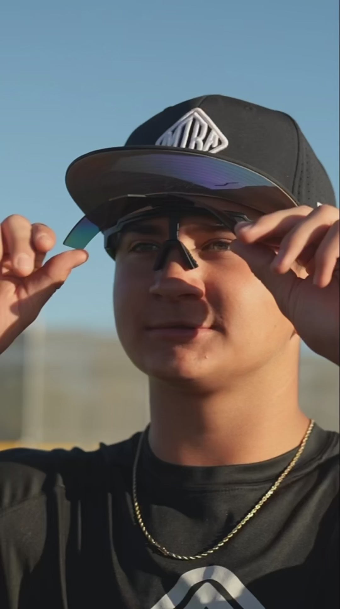 Load video: Re-discover Flip Up Baseball Sunglasses